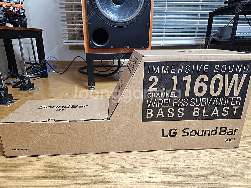 LG 사운드바 SQC1 판매합니다.(미개봉)--0