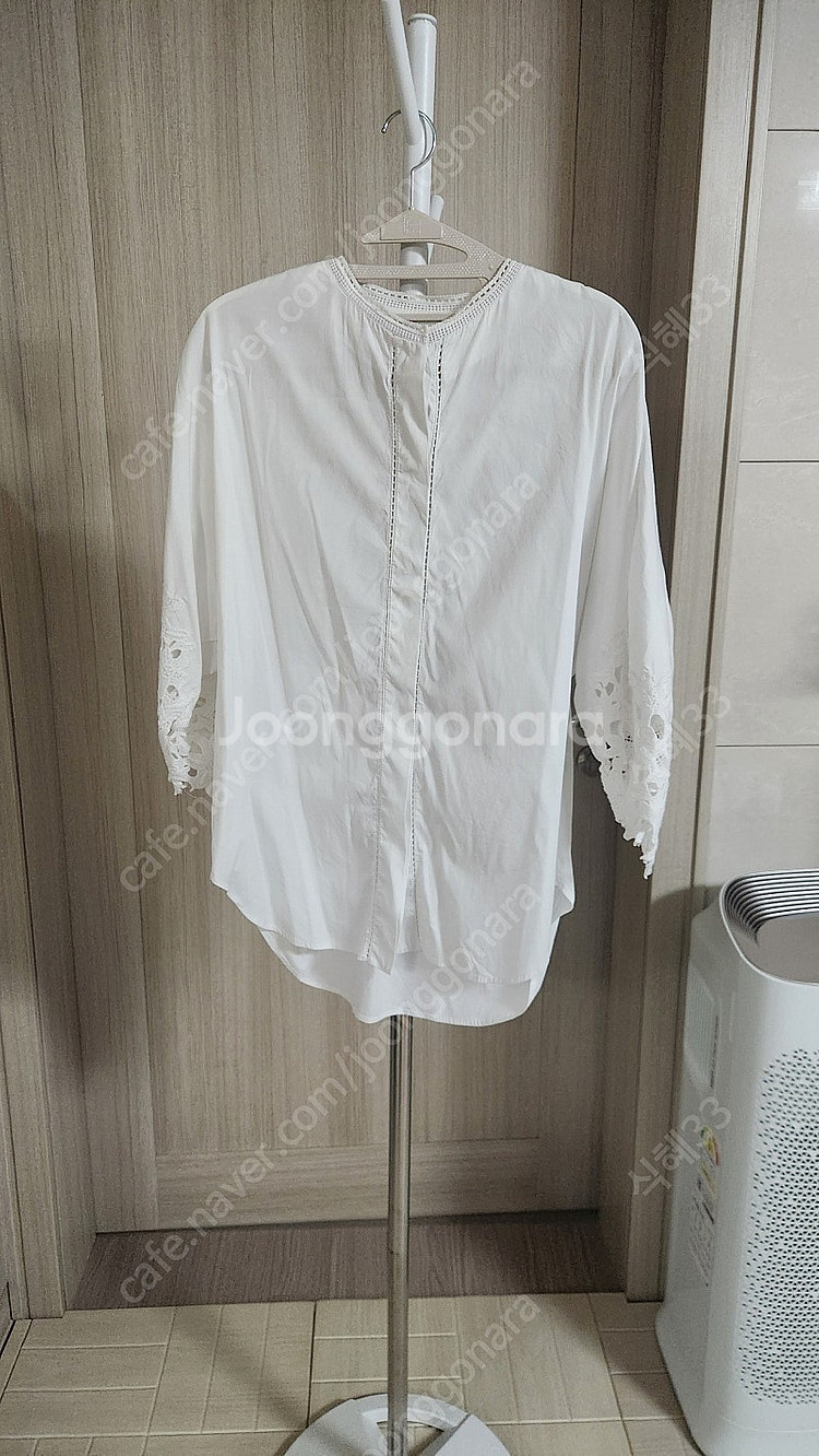 타임 플라워 블라우스+스커트 55 투피스 세트 셋업 (한섬 랑방 마인 오브제 시스템 미샤)--1