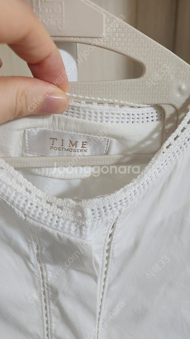 타임 플라워 블라우스+스커트 55 투피스 세트 셋업 (한섬 랑방 마인 오브제 시스템 미샤)--2