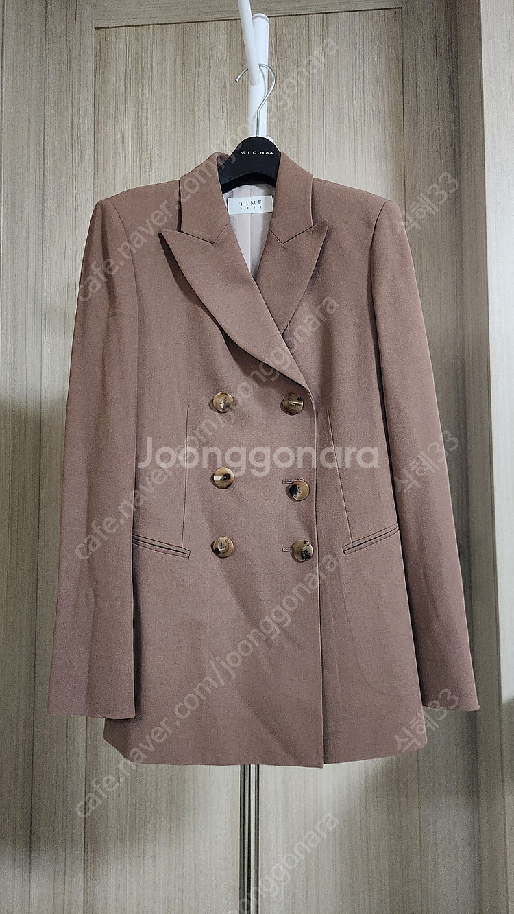 타임 정장 55 세트 셋업 (한섬 마인 랑방 오브제 미샤 시스템)--2