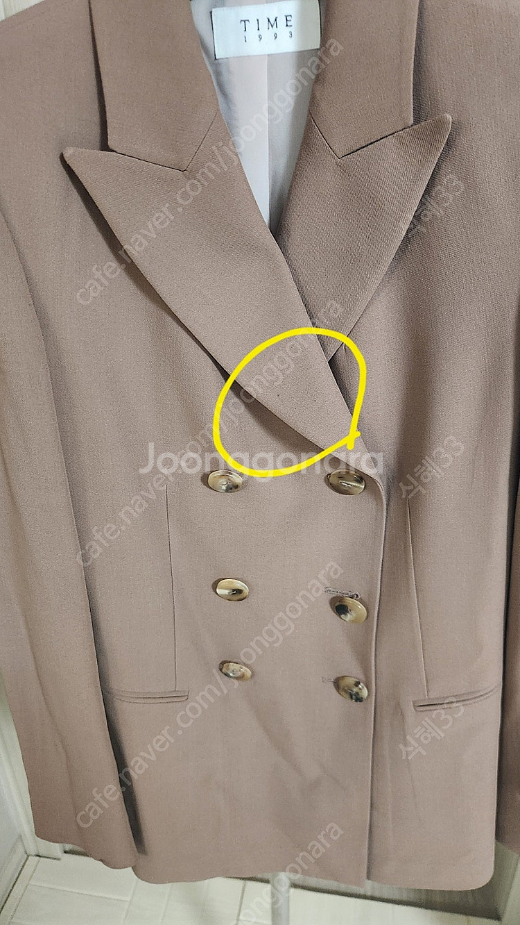 타임 정장 55 세트 셋업 (한섬 마인 랑방 오브제 미샤 시스템)--6