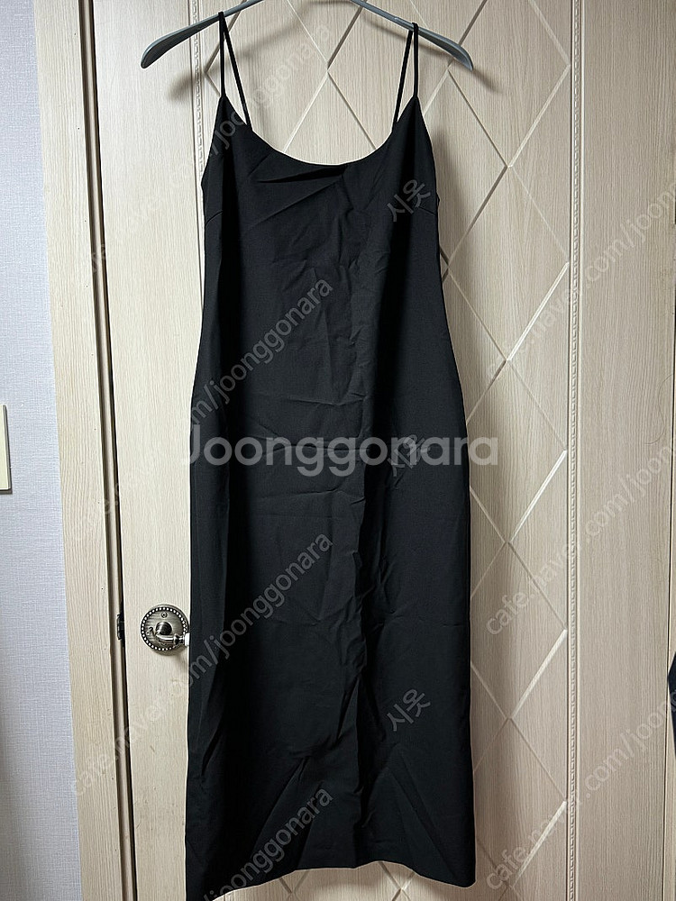 (새상품) 자라 블랙 롱 원피스 S--2