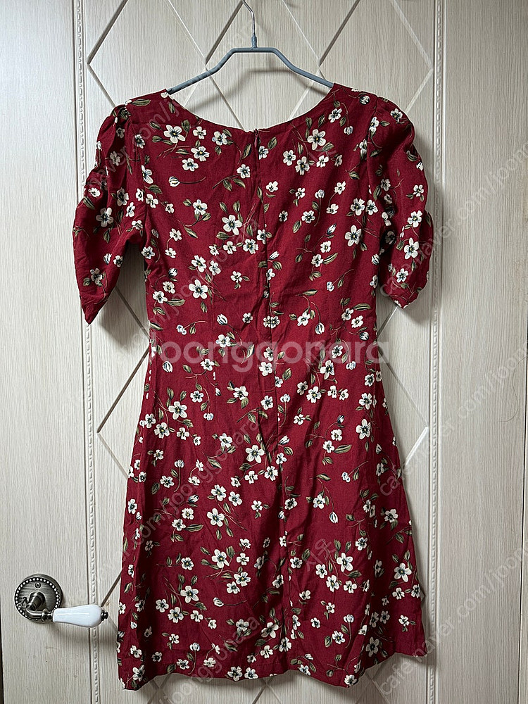 블랙핑크 지수, 헤이즈 착용 GUKA 플라워 원피스--5