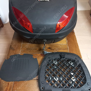 오토바이 탑박스, xq125,250용 짐대,박스다이