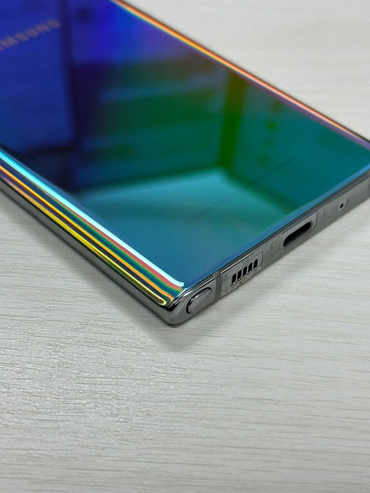 갤럭시 노트10 아우라글로우색상 256용량 새상품컨디션 S급 단말기 24만 판매합니다 이미지