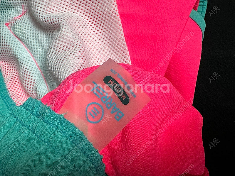 배럴 여성 래쉬가드 (상의M+반바지M+레깅스) + 매쉬수영가방 일괄판매--7