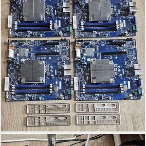 (4세트/일괄택포15만) 인텔 E3-1230V5 ( i7 6700급 ) + 기가바이트 MX31-BS0 D4 [대전]