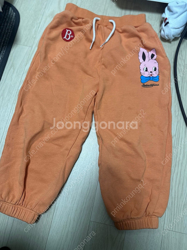 베베드피노 토끼집업 로즈라팡저지점퍼 로즈라팡바지 110...--4