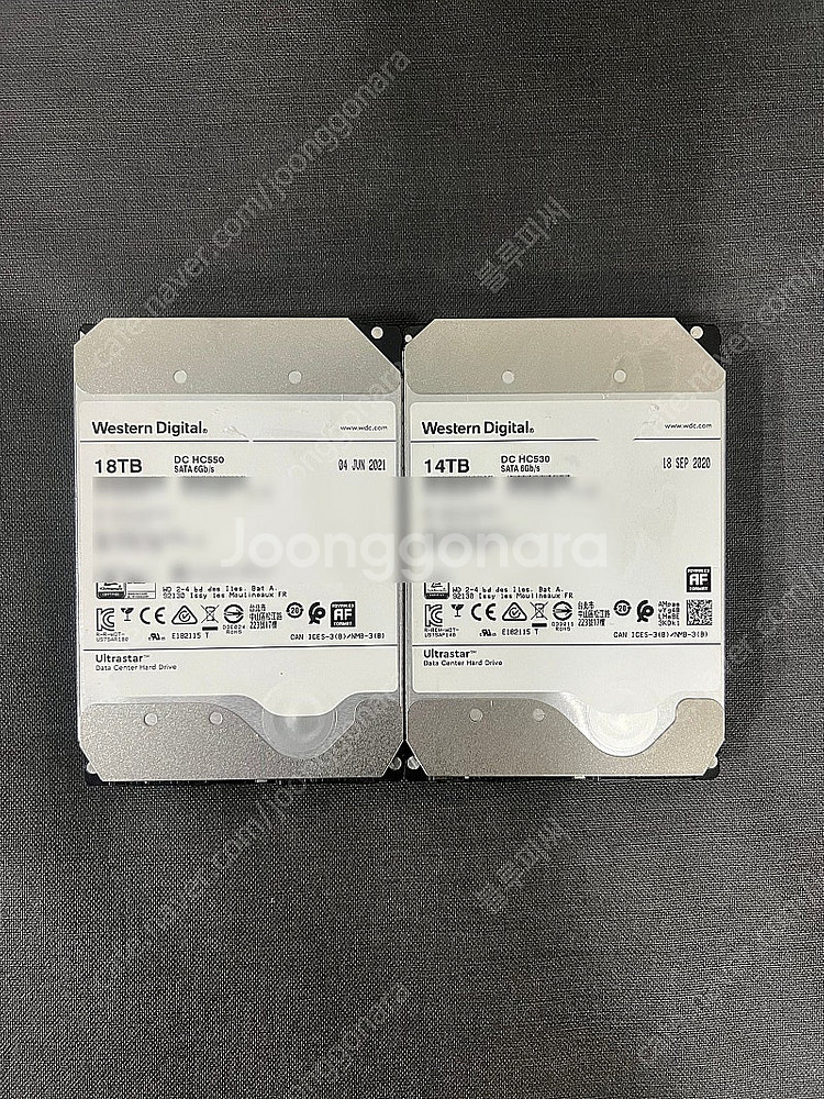 [판매] WD,도시바 HDD 14TB/3TB/14테라/...--0