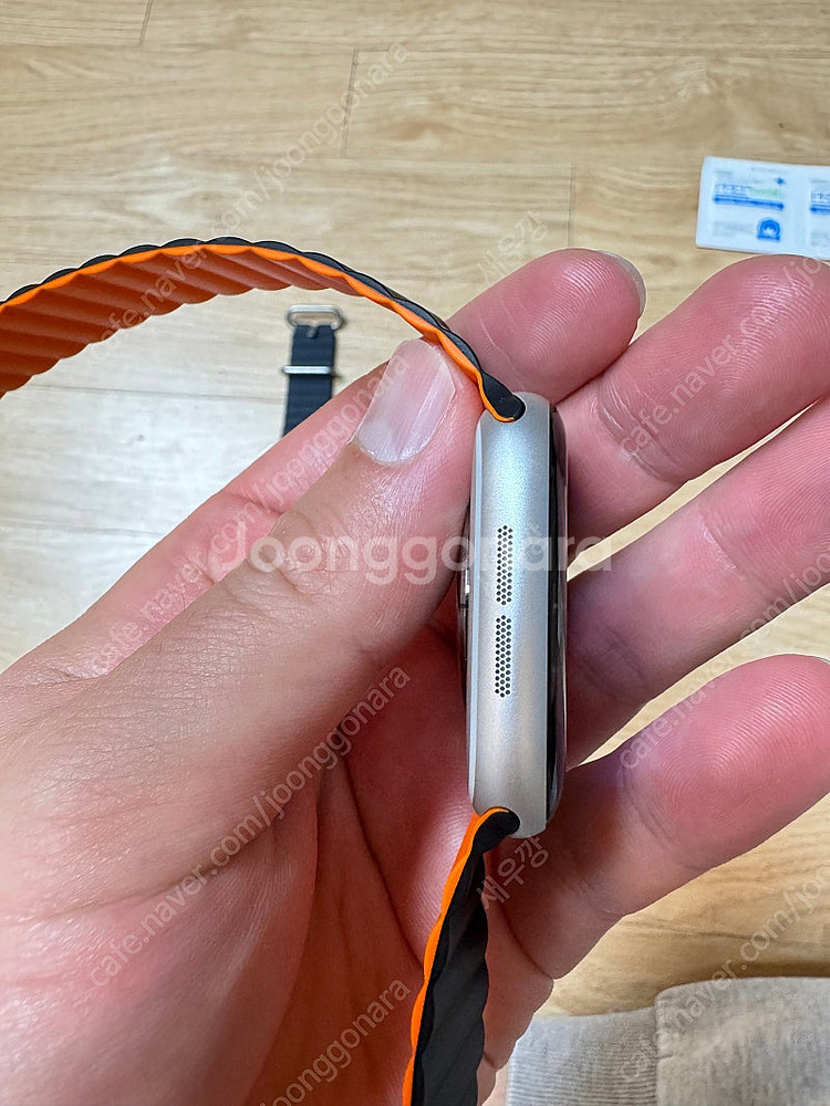 애플워치10 46mm셀룰러 실버--5