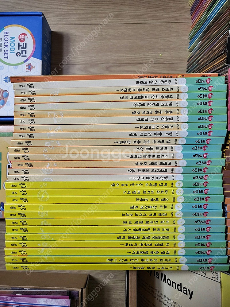 교원코딩1~6단계+ 교구+ 호시탐탐코딩20권(가격내림)--3