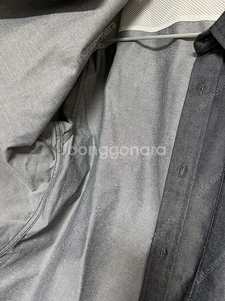 노스페이스 남성 트래블러 데님 셔츠--1