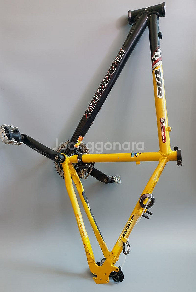 MTB 로드 하이브리드 자전거 프레임+데오레 구동계+카...--0