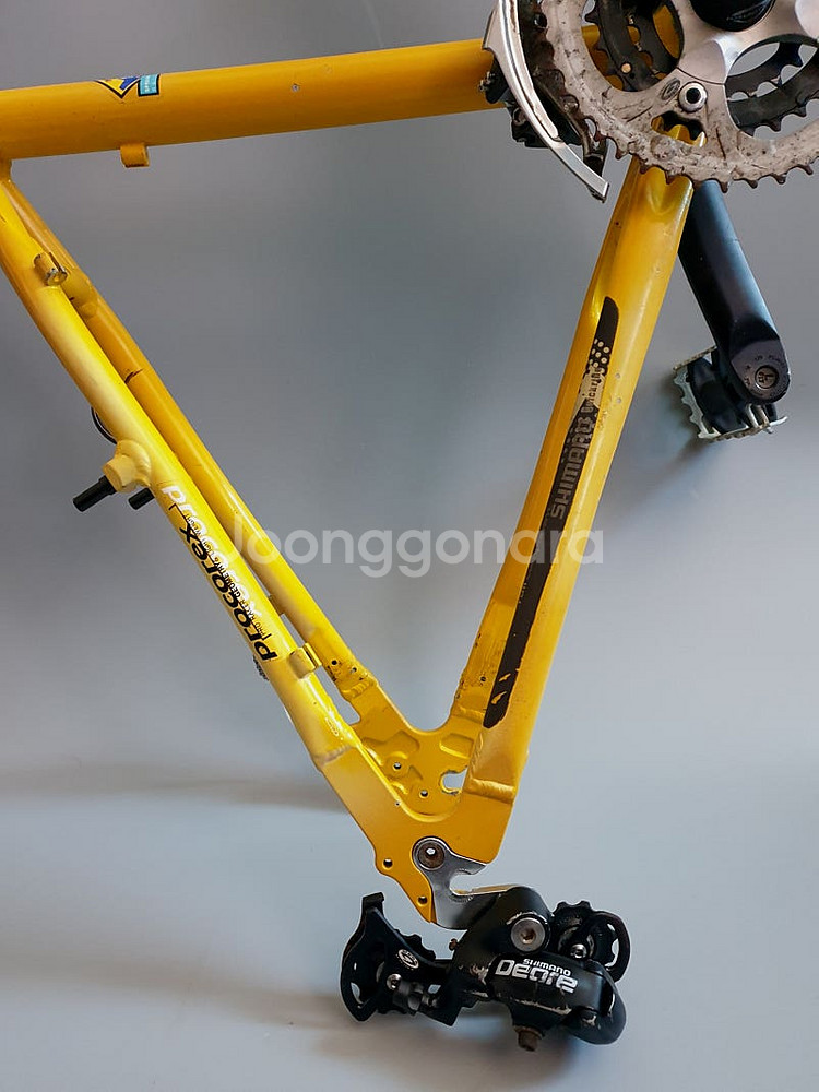 MTB 로드 하이브리드 자전거 프레임+데오레 구동계+카...--8
