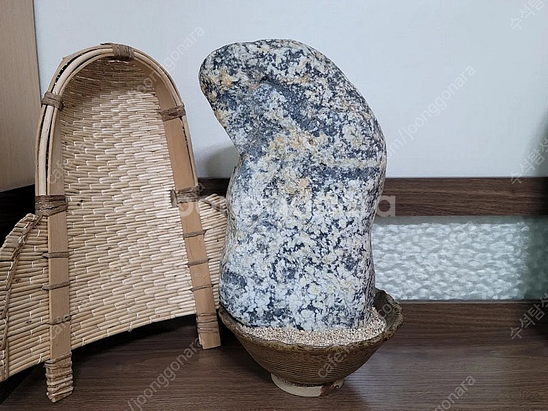 물형의 거대한 호피석 수석--0
