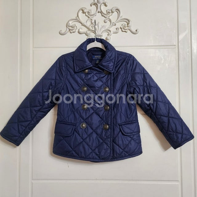 새상품급/ 110호 (4) 폴로 키즈 퀼팅 누빔 자켓 / 유아 여아 닥스 빈폴 타미 헤지스--0