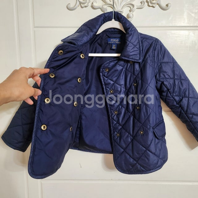 새상품급/ 110호 (4) 폴로 키즈 퀼팅 누빔 자켓 / 유아 여아 닥스 빈폴 타미 헤지스--3