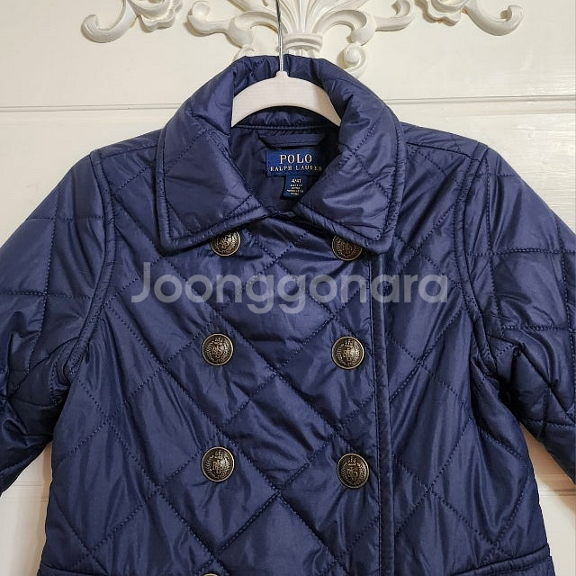 새상품급/ 110호 (4) 폴로 키즈 퀼팅 누빔 자켓 / 유아 여아 닥스 빈폴 타미 헤지스--6