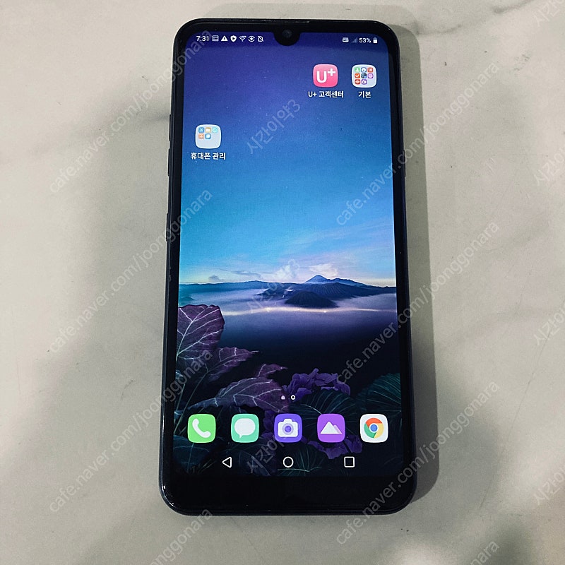 LG X6 블랙 64G 잔상없구 매우깨끗한기기 3만5천...--0