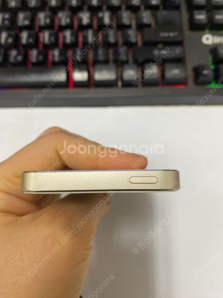 474889 아이폰5S 골드 액정SS급 16GB 배터리...--3