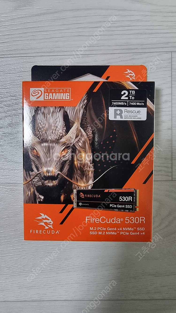 씨게이트 Fire cuda ssd 2tb 팝니다--0
