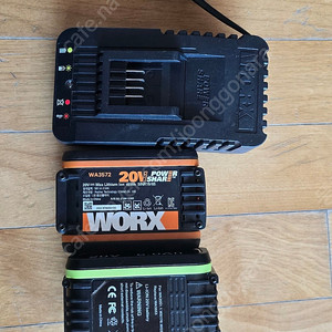 WORX 충전기 배터리 정리해요