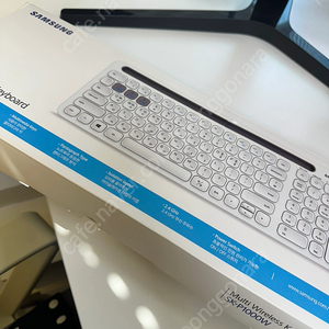 삼성 무선 키보드 SKP100W 미개봉상품