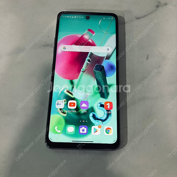 LG 엘지 Q92 화이트 128기가 S급! 6만5천원 ...--0