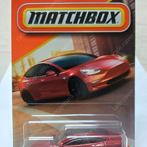 매치박스 테슬라 모델3 TESLA MODEL3 레드 레어템 미개봉 새상품