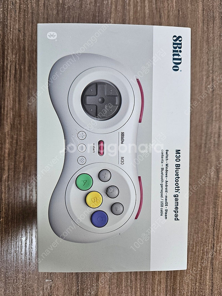 8BITDO M30 화이트--0