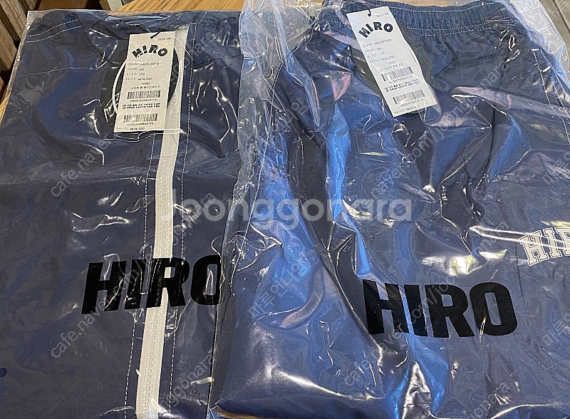 히로 스티치 캡 윈드브레이커,팬츠 네이비 170--0