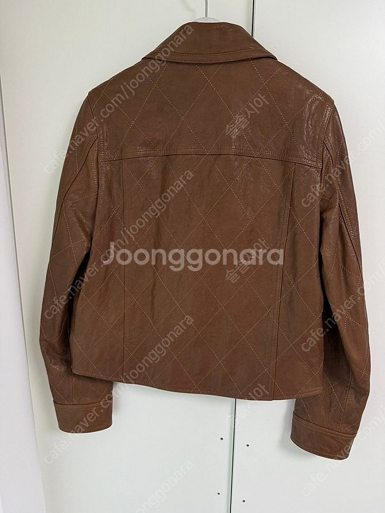 마쥬 양가죽 쉽스킨 레더 자켓--1