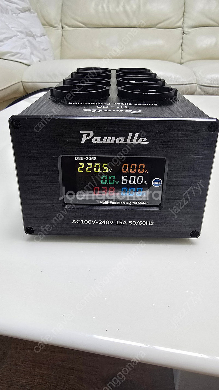Pawalle tp80 전원 노이즈 필터 멀티탭 팝니다--1