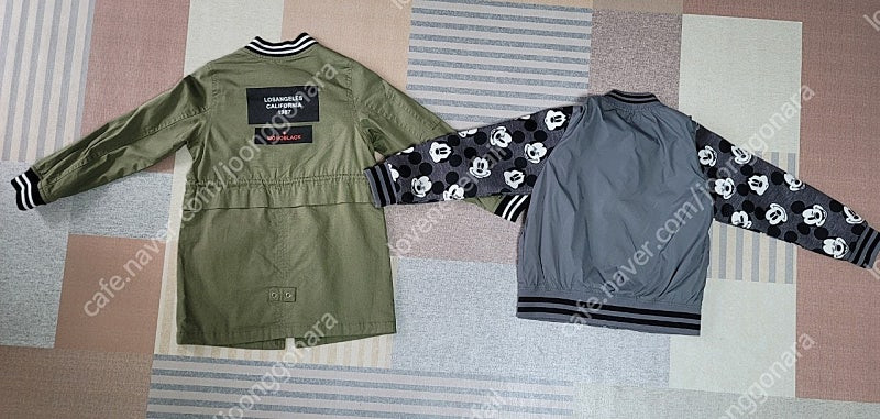 남아 120 바람막이 점퍼 2개 일괄(1개 새거) 택포--1