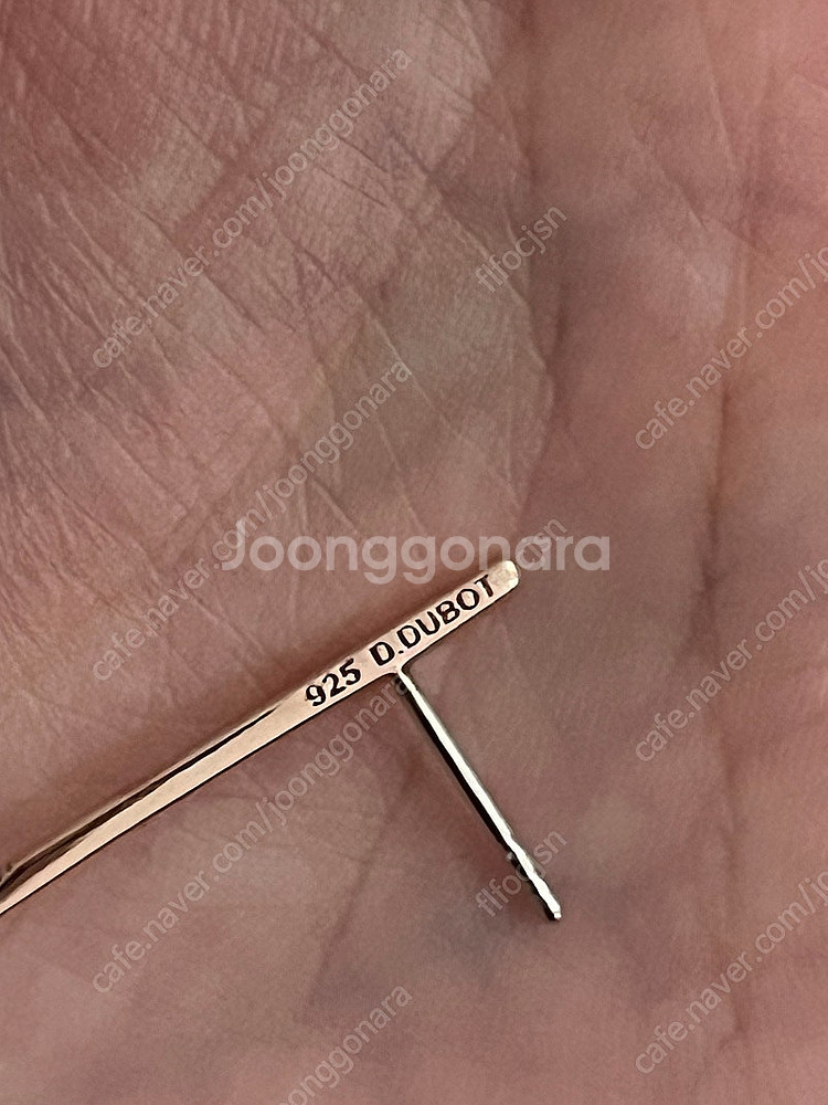 디디에두보 시그니처D 언발란스 귀걸이 (수지귀걸이)--3