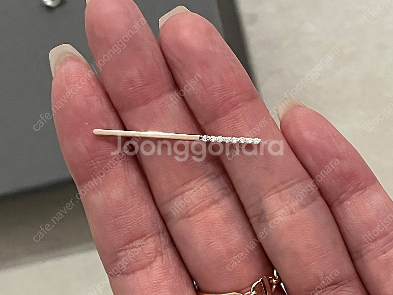 디디에두보 시그니처D 언발란스 귀걸이 (수지귀걸이)--4