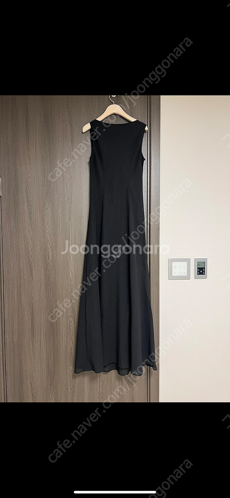 이브닝 블랙 롱원피스 운포3 야외스냅 웨딩드레스 셀프웨...--2