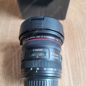 캐논 EF 8-15mm f4 L 렌즈(광복이) 판매합니다.