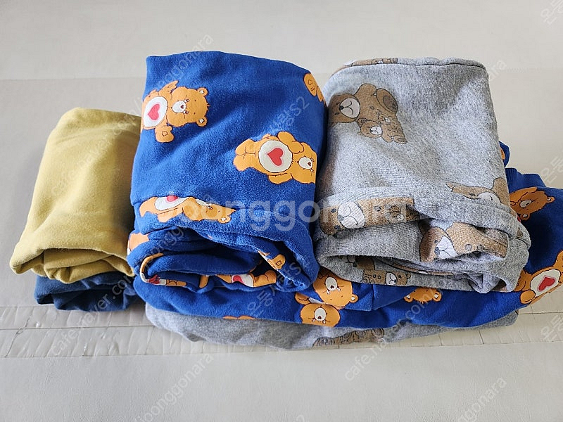 베베드피노 후드집업셋트 2벌(블루/그레이) 120사이즈--1