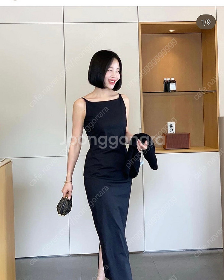 어라운드율 린넨 모더닝원피스 스몰--0
