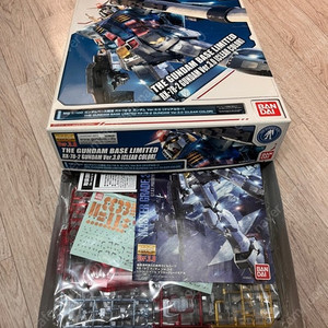 MG 퍼스트건담 3.0 클리어 컬러 판매