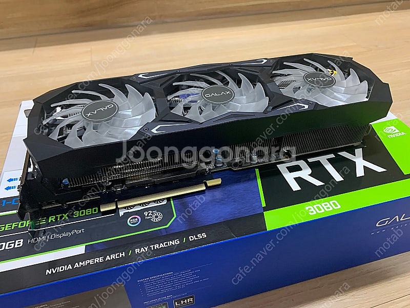 갤럭시 RTX 3080 10GB SG LHR--1