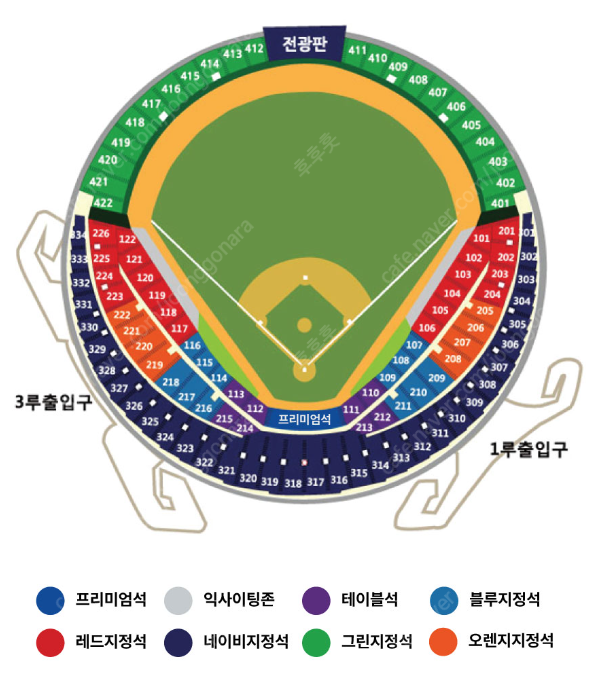 4/4 LG vs 기아 3루네이비 4연석
