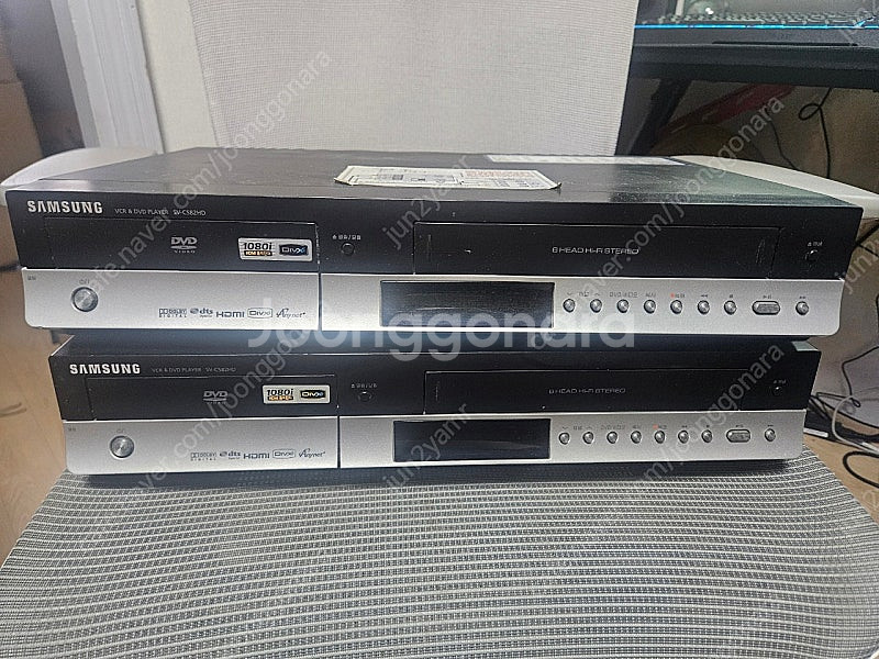 삼성 dvd vhs 비디오 녹화 콤비플레이어 c582h...--0