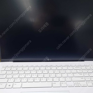 LG 그램 노트북 거의 신품 16인치 스노우화이트 16Z90R-GA5VK