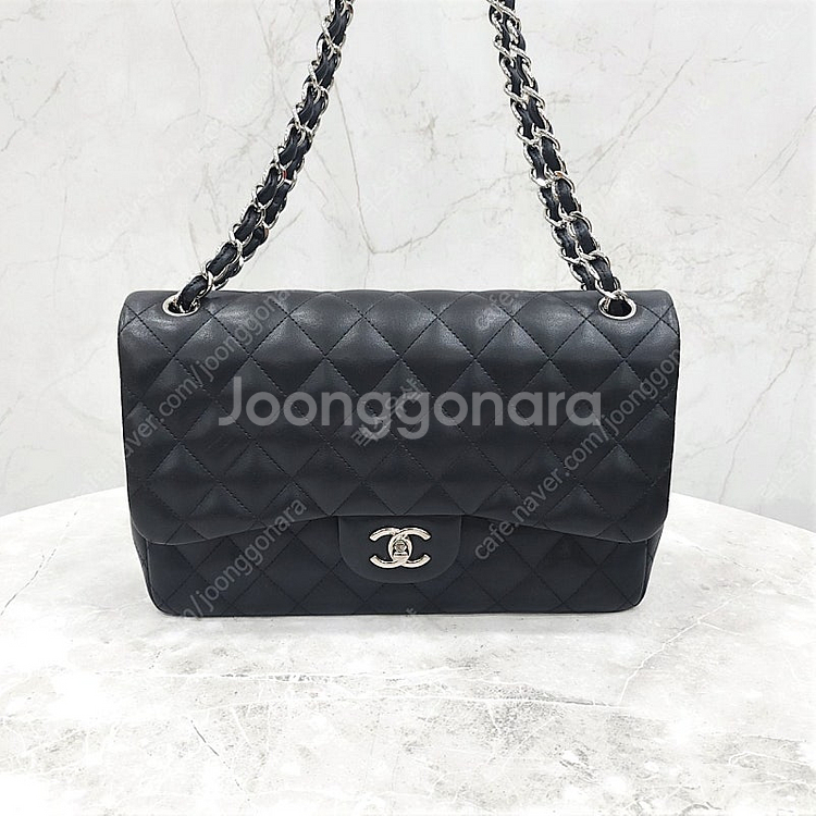 [럭스유] 샤넬 클래식 램스킨 라지 체인 숄더백 18번대--0