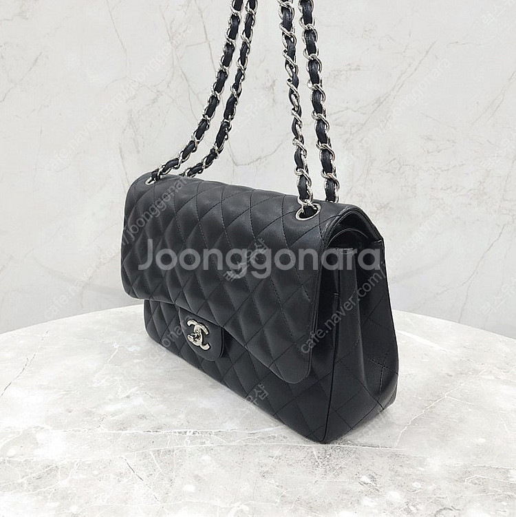 [럭스유] 샤넬 클래식 램스킨 라지 체인 숄더백 18번대--1