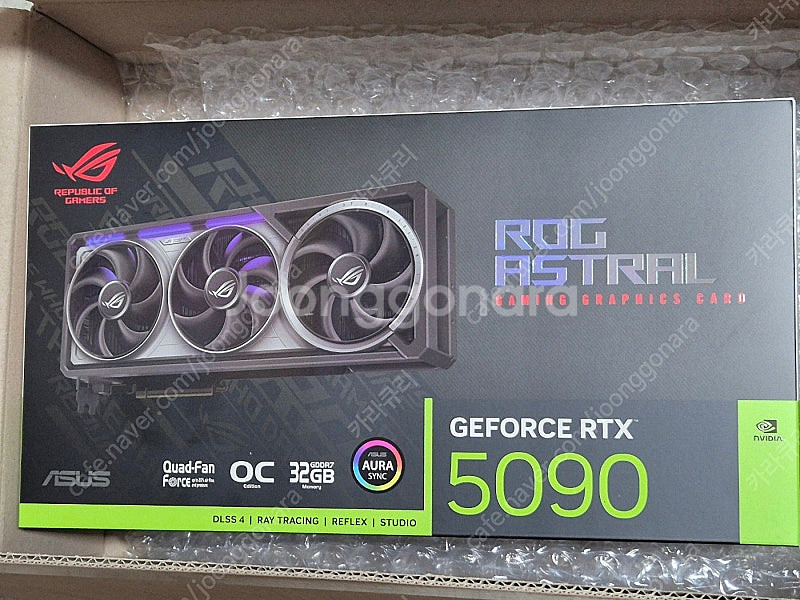 (미개봉)ASUS RTX 5090 아스트랄--0