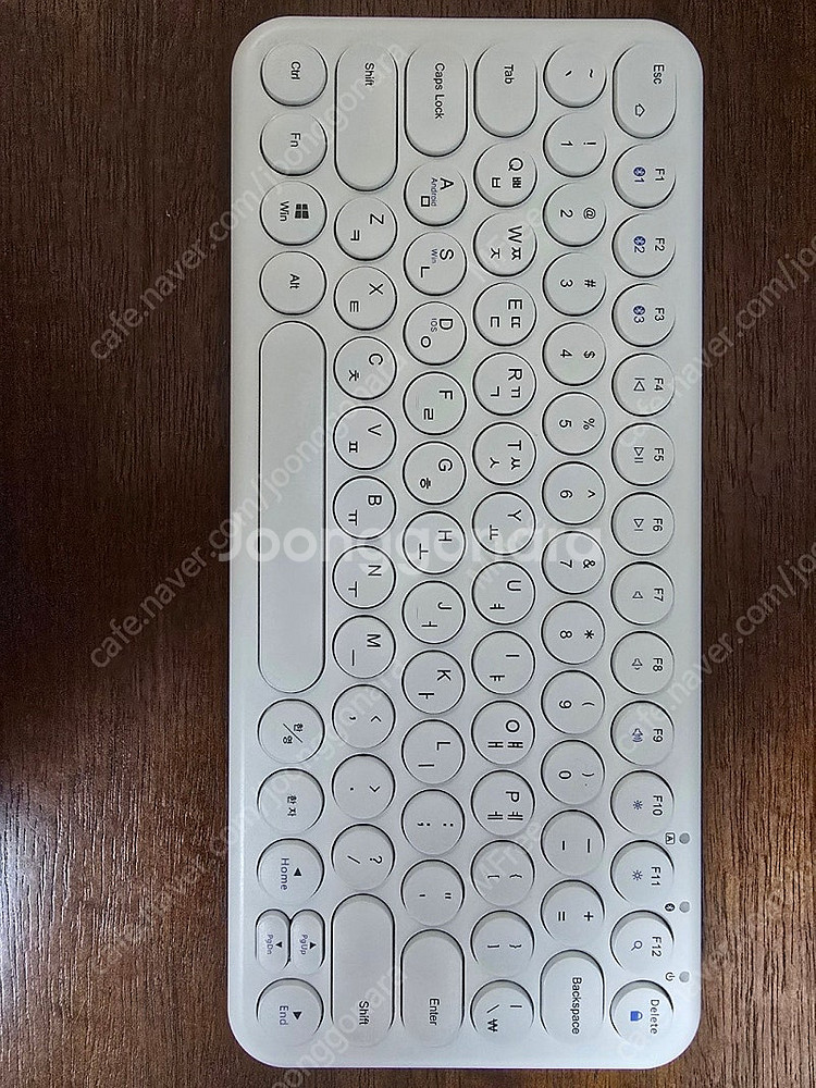 아이노트 블루투스 키보드 x-key 38BT 화이트 팝...--0