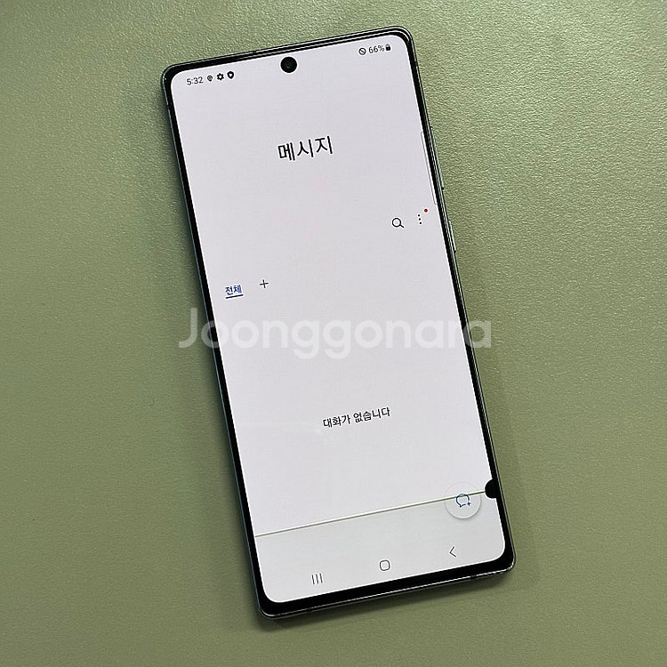 갤럭시노트20 그레이색상 256용량 미파손 무잔상 가성...--3